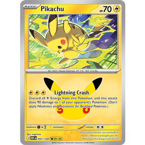 Pikachu (30th-051)