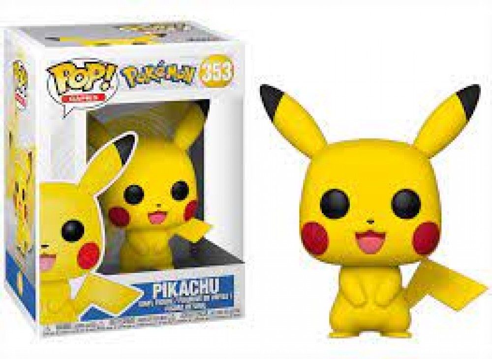 Funko POP Games #353 Pokemon S1 Pikachu New Special Edition Vinyl Figure  Boxed