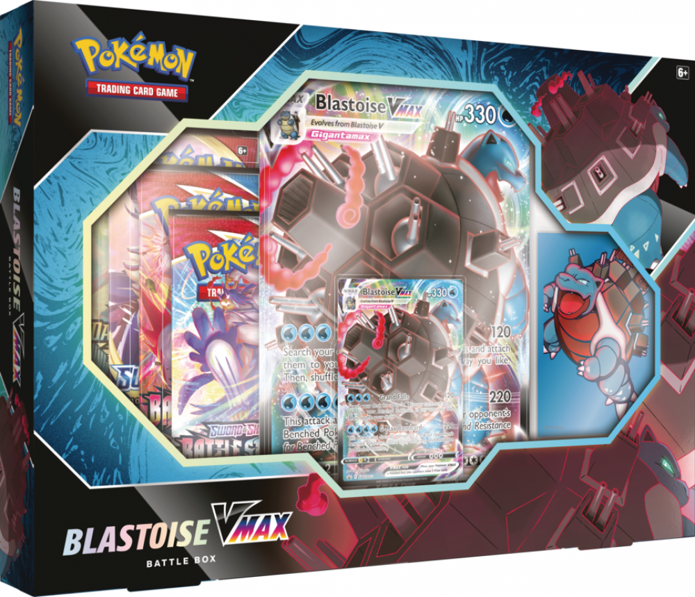 Blastoise V-Max Battle Box | Cardgameshop