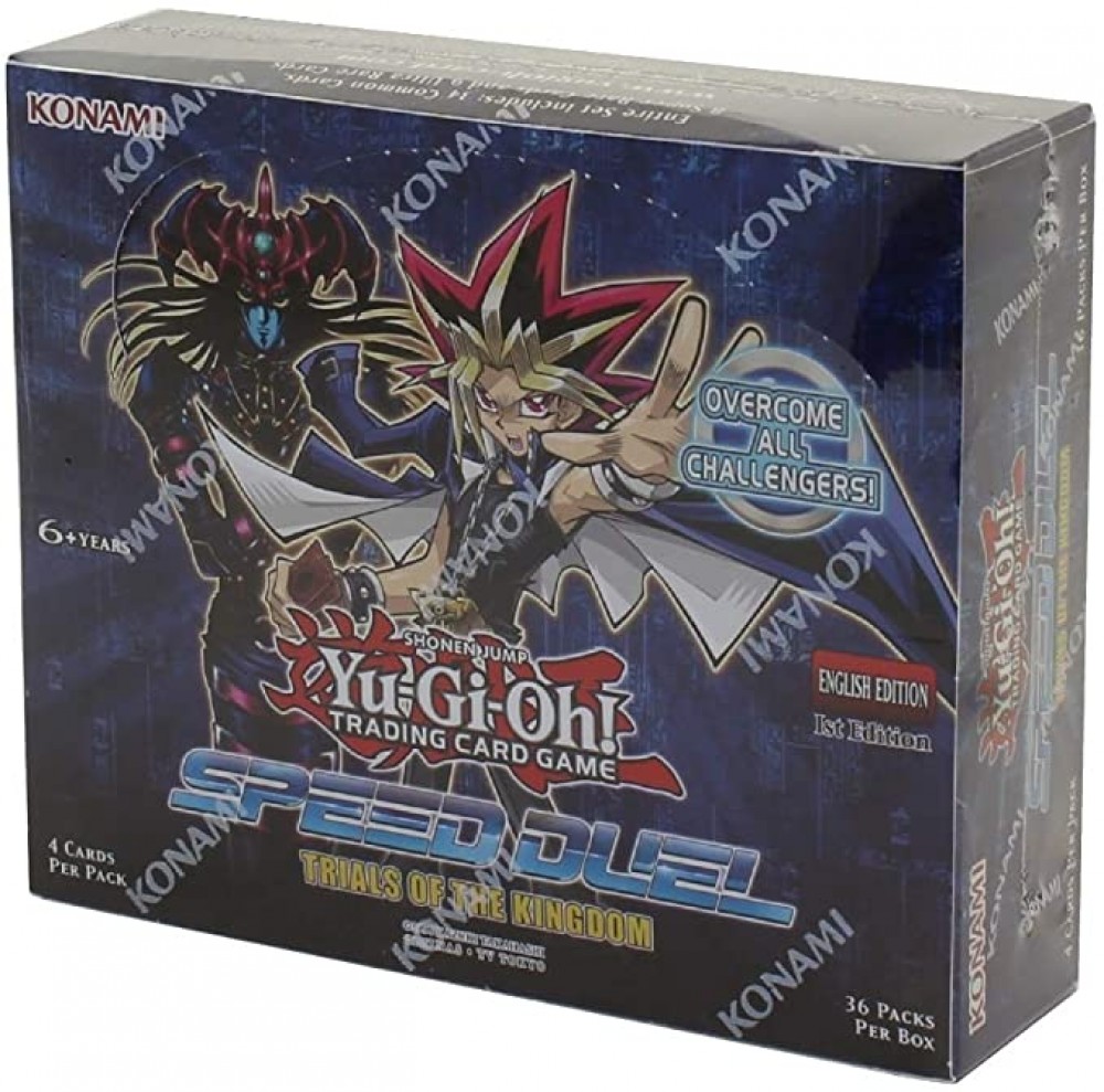 Yu-Gi-Oh - Speed Duel Trials of Kingdom - Booster Display (36 Boosters ...