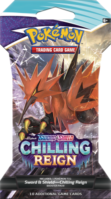 Sword & Shield Chilling Reign Sleeved Boosterpack 