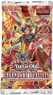 YGO Soulburning Volcano LD10 Boosterpack