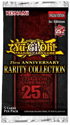 YGO 25th Anniversary Rarity Collection Boosterpack