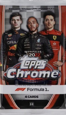 Topps Chrome Formula 1 Auto Racing Hobby Lite Pack 2022