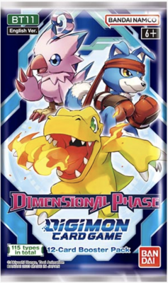 Digimon Dimensionel Phase Boosterpack