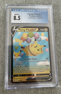 Flying Pikachu V 006/025 - CGC 8.5