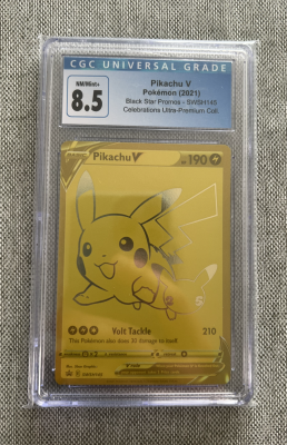 Pikachu V SWSH145 - CGC 8.5