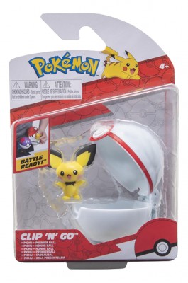 Pokémon Clip ’N Go - Pichu + Premier Ball