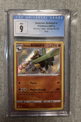  Pokemon - Galarian Farfetch'd SV063/SV122 - Shining