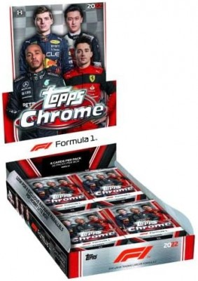 Topps Chrome Formula 1 Auto Racing Hobby Lite Box 2022 - 16 Packs