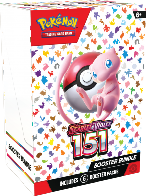 Pokémon Scarlet & Violet 151 - Boosterpack Bundle (6 Packs)