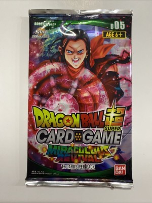 DragonBall Super Card Game - Boosterpack Miraculous Revival