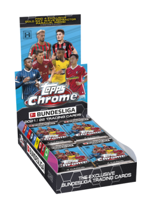 Topps Chrome Bundesliga Soccer Hobby Lite Box - 2021/2022