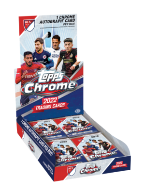 Topps Chrome MLS Soccer 2022 Hobby Pack