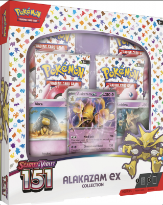 Pokémon Scarlet & Violet 151 - Alakazam EX Collection