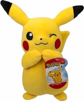 Pokémon Plush 20cm - Pikachu Knipoog