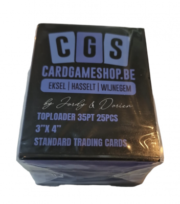 CGS Custom Brand Toploaders (25)