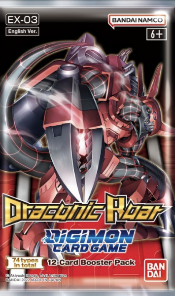 Digimon Draconic Roar EX-03 Boosterpack