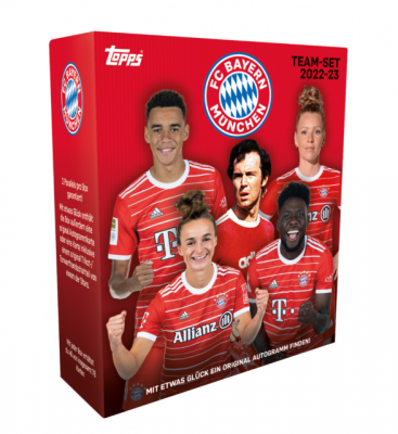 Topps FC Bayern München Official Team Set 22/23 Box OVP