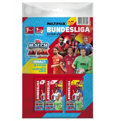 Bundesliga Match Attax 2021/22 - Multipack