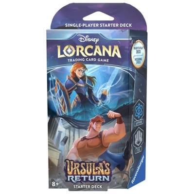 Disney Lorcana Ursula's Return Starter Deck - Anna & Hercules