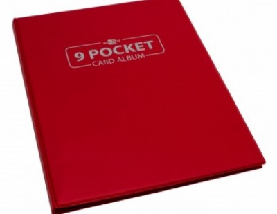 9-Pocket Card Album - Rood