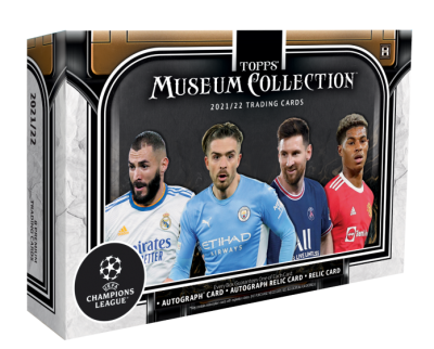Topps UEFA Champions League Museum Collection Box 2021/22