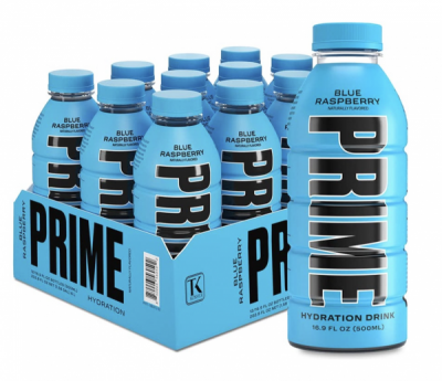 Prime Hydration Blue Raspberry (12x500ml) - KORTE HOUDBAARHEID!