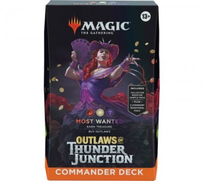 Outlaws Of Thunder Junction Commander Deck - Most Wanted