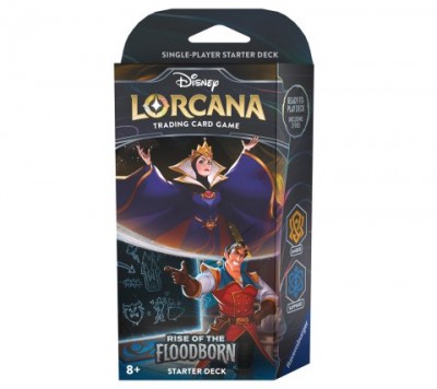 Disney Lorcana Starter Deck Rise of the Floodborn The Queen & Gaston