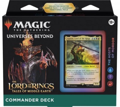 Magic The Gathering The Lord Of The Rings Commander Deck - The Hosts of Mordor