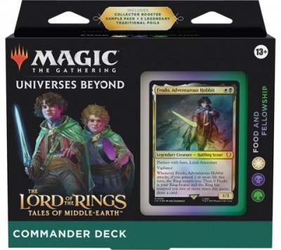 Magic The Gathering The Lord Of The Rings Commander Deck - Food and Fellowship