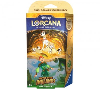 Disney Lorcana Into the Inklands Starter Deck - Pongo & Peter Pan