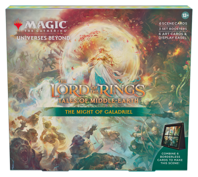 Tales Of Middle Earth Holiday Scene Box - The Might Of Galadriel