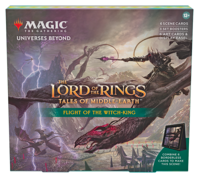 Tales Of Middle Earth Holiday Scene Box - Flight Of The Witch-King