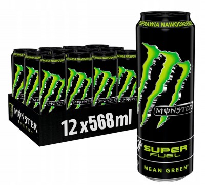 Monster Super Fuel Mean Green (PL) (12 x 56,8cl)