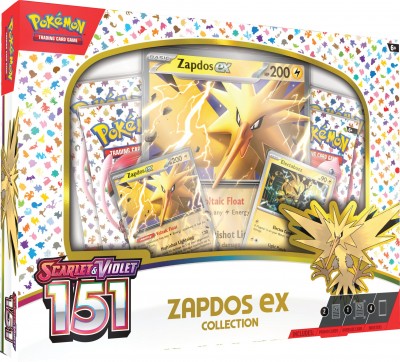 Pokémon Scarlet & Violet 151 - Zapdos EX Collection