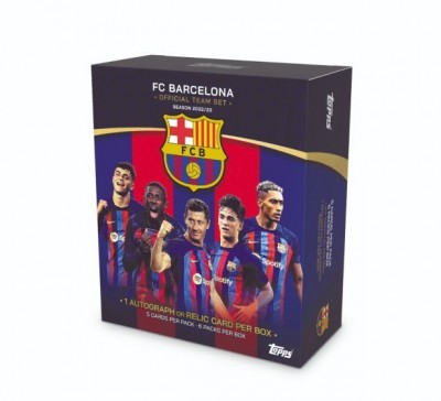 Topps FC Barcelona Official Team Set 22/23