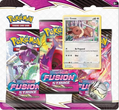 Fusion Strike 3-pack Blister Eevee