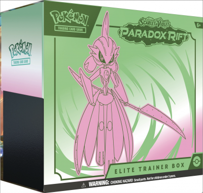 Scarlet & Violet Paradox Rift - Elite Trainer Box Iron Valiant
