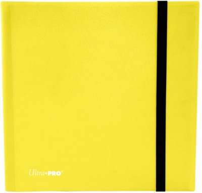Ultra Pro 12-pocket Binder Eclipse – Lemon Yellow