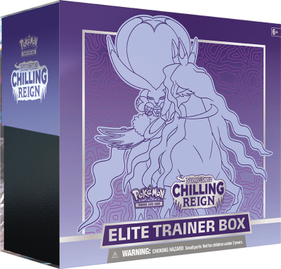 Sword & Shield Chilling Reign Elite Trainer Box Paars