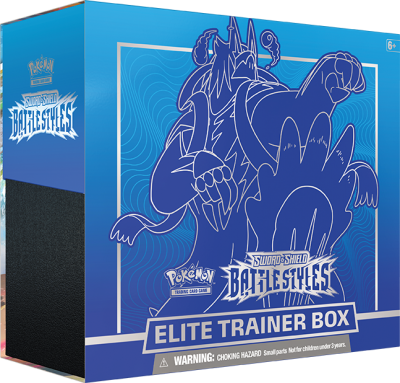 SWSH Battle Styles Elite Trainer Box - blauw