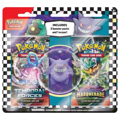 Pokémon 2-Pack Eraser Blister Summer 2024 - Gengar