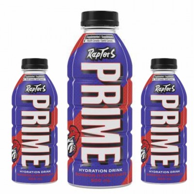 Prime Hydration - Toronto Raptors Limited Edition (3x500ml)