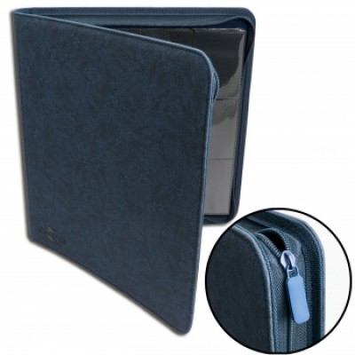 12-Pocket Premium Zip Album Blue