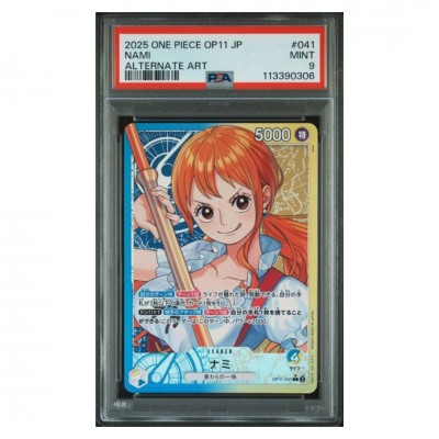 PSA 9 One Piece Japanse OP11 #041 Nami 