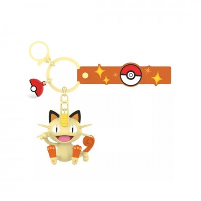 Pokémon Sleutelhanger Sitting - Meowth