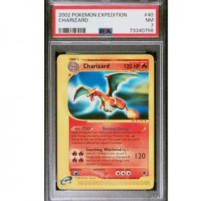 PSA 7 POKEMON EXPEDITION #40 CHARIZARD