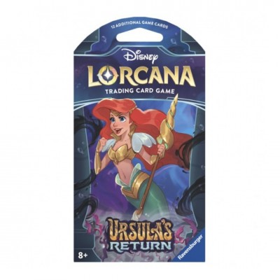 Disney Lorcana Sleeved Booster - Ursula's Return 